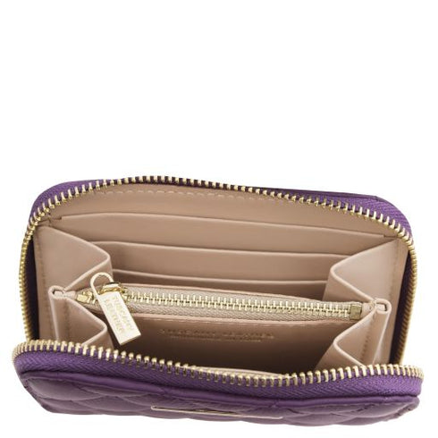 Teti - Exclusive zip around soft leather wallet